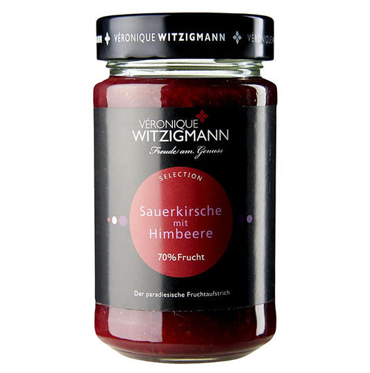 Véronique Witzigmann - Cerises acides et framboises - Confiture, 225 g
