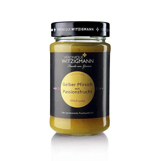 Véronique Witzigmann - Pêche jaune et fruit de la passion - Confiture, 225 g