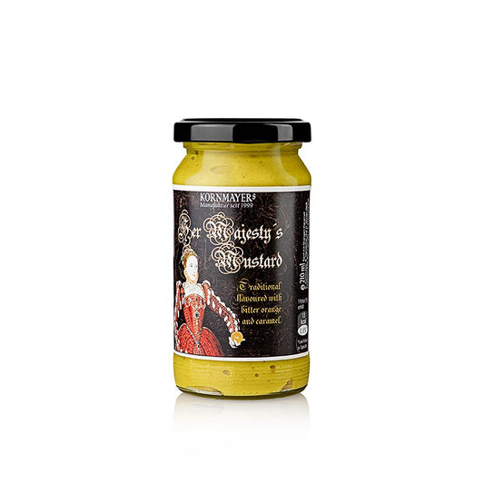 Kornmayer - Her Majesty's Senape, con arancia amara e caramello, 210 ml