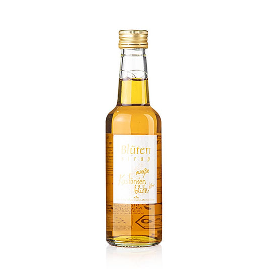 Deutsche Blütensekt Manufaktur - Sciroppo di fiori di castagno bianco, 1:10, BIO, 250 ml