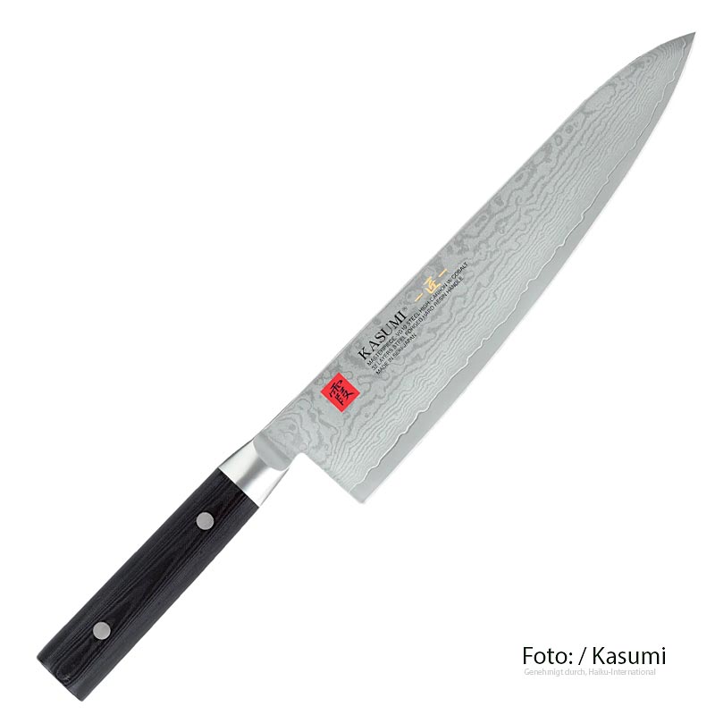 Kasumi MP-12 Masterpiece Damast Kochmesser, 24cm, 1 St
