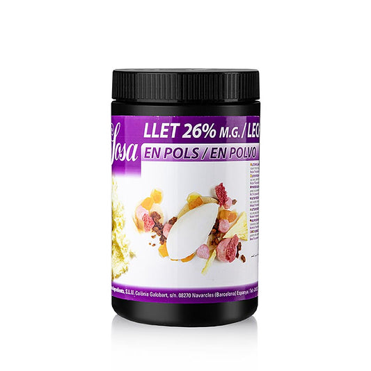 Poudre Sosa - Lait, 26 % Lipides 38211), 500 g