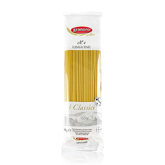 Granoro Linguine, Tagliatelle, 2mm, No.4, 12 kg, 24 x 500g