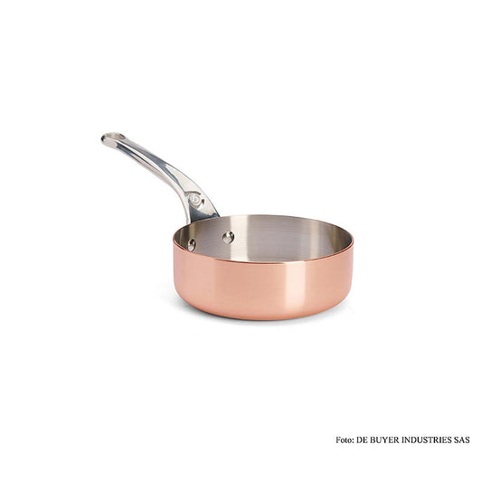 deBUYER "Prima Matera" Induktions Sauteuse, gerade, Kupfer-Edelstahl, ø 16cm, 1 St