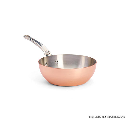deBUYER "Prima Matera" Induktions Sauteuse, konisch, Kupfer-Edelstahl, ø 20cm, 1 St