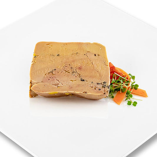 Rougie - Entenstopfleber - Entier, mit Champagner, Sarawak & Maniguette Pfeffer, Rougié, 500 g