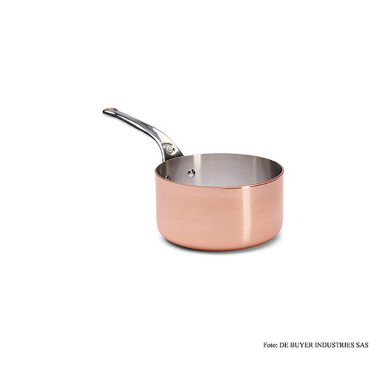 deBUYER "Prima Matera" Casseruola a induzione, rame - acciaio inossidabile, ø 18 cm (6206.18), 1 pz | Non alimentari / Ferramenta / Accessori per barbecue | thungourmet