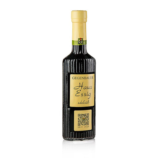 Gegenbauer - Vinaigre maison, doux et raffiné, rouge, 5 % d'acidité, 250 ml