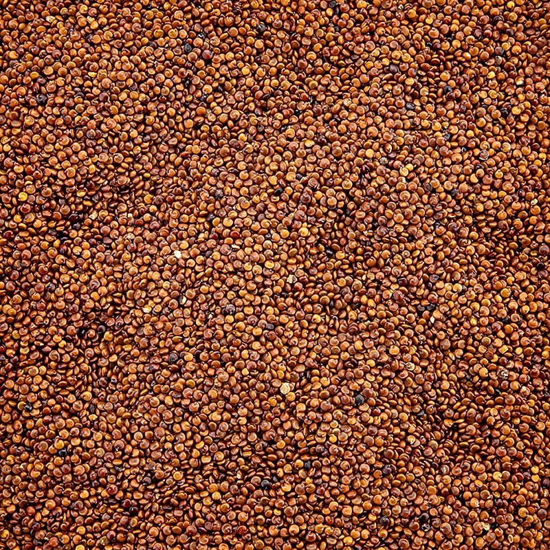 Quinoa, ganz, rot, das Wunderkorn der Inkas, BIO, 1 kg | Reis, Hülsenfrüchte, Nüsse, Maronen | thungourmet
