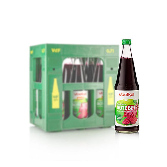 Voelkel - Jus de betterave rouge, BIO, 4,2 l, 6 x 700 ml