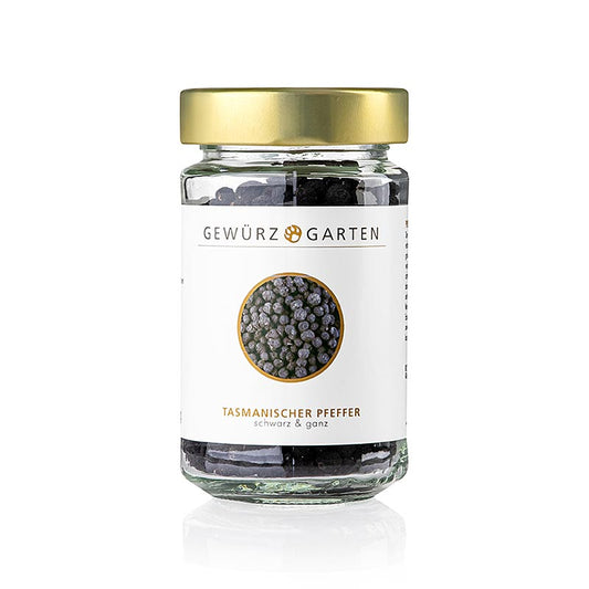 Jardin d'épices : baies de poivre de Tasmanie, noires, entières, 70 g