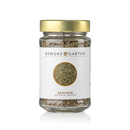 Basilic du Gewürzgarten , séché, effeuillé, 35 g