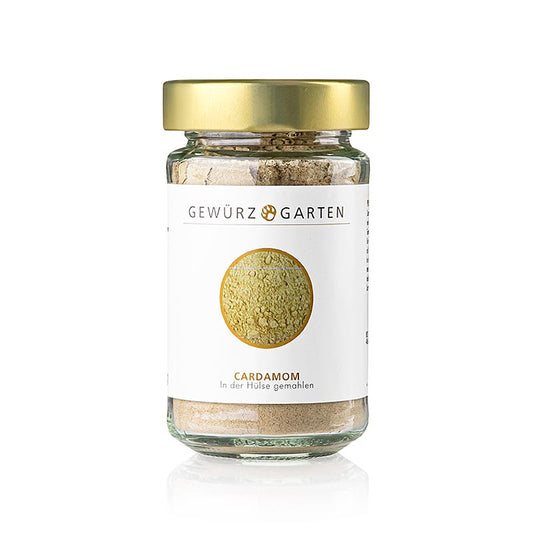 Gewürzgarten Cardamom, in der Hülse gemahlen, 100 g