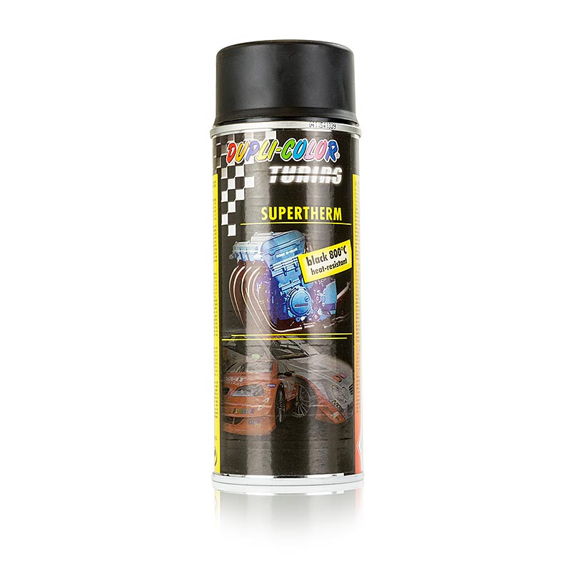 Zubehör - Hochtemperatur Farbspray, schwarz, für Außenlackierung, 400 ml