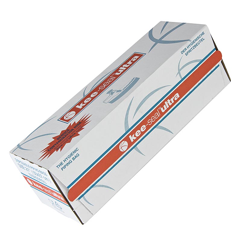 Poche à douille, jetable, 53cm, Kee-Seal ultra, extra-poignée, distributeur, 72 pces