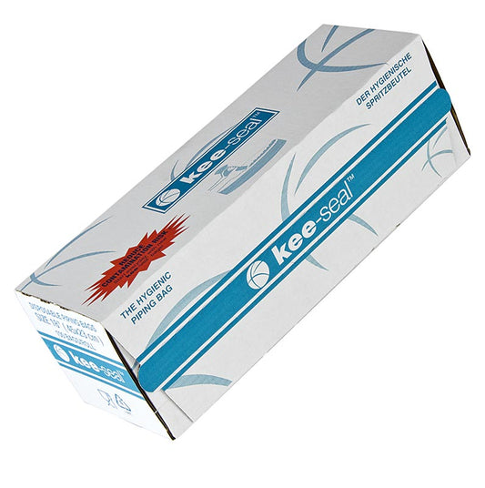 Sacchetto per piping, monouso, 45 cm, Kee-Seal, liscio, dispenser, 100 pz.