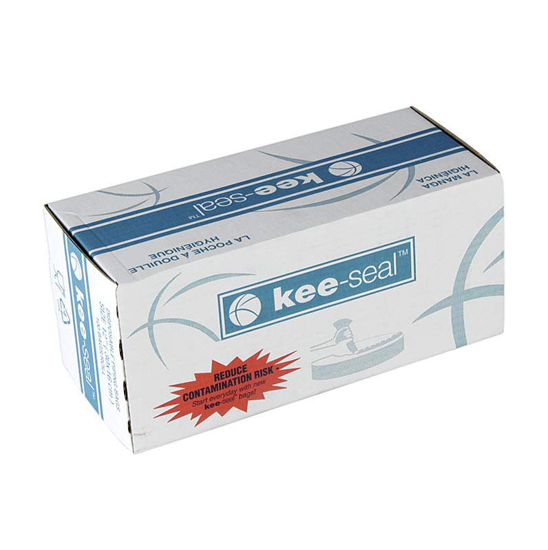 Sacchetto per piping, monouso, 30 cm, Kee-Seal, liscio, dispenser, 100 pz.