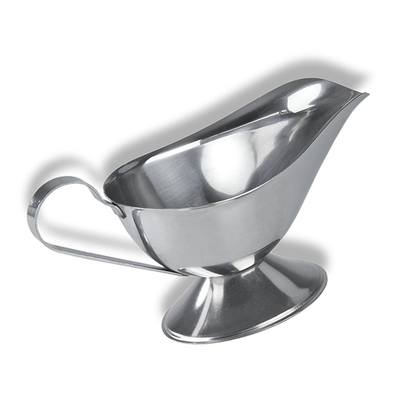 Salsiera con piede, 300 ml, acciaio inox, 1 pz.