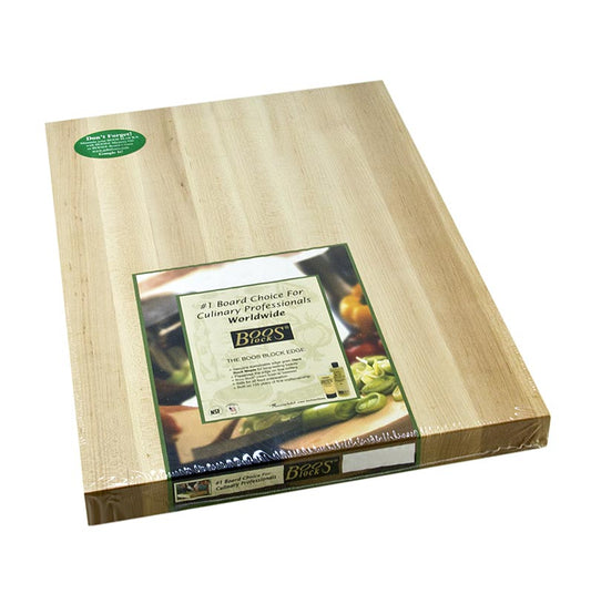 Boos Block planche à découper Chop-n-Slice en érable, 51x38x3cm, sans rigole d'écoulement, 1 pce