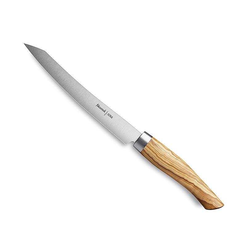 Nesmuk Soul 3.0 Slicer, 160mm, Edelstahlzwinge, Griff Olivenholz, 1 St