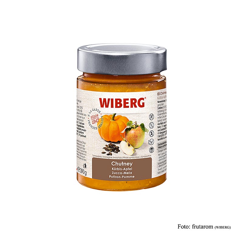 Chutney di zucca e mele WIBERG, 390 g