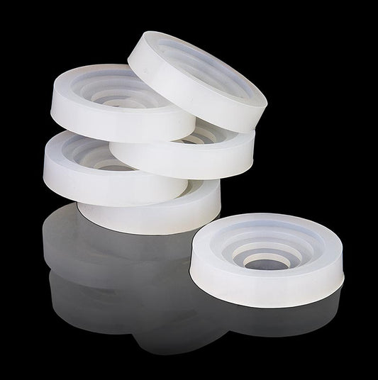 Piastre di base in silicone Fillini Maker, ø 20-50 mm, 6 pz.