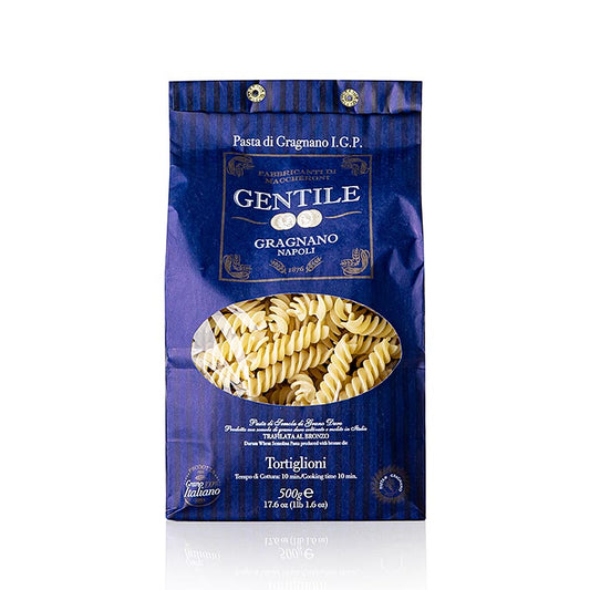 Pastificio Gentile Gragnano IGP - Tortiglioni, bronzegezogen, 500 g  SALE