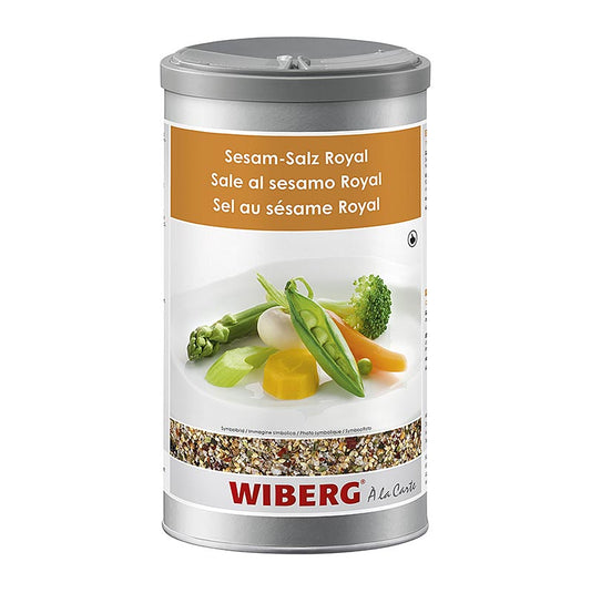 Wiberg Sésame Royal, avec sel de mer et algue nori, 600 g