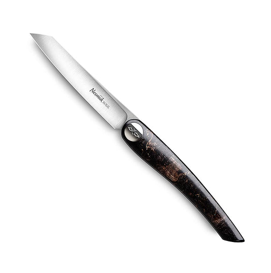 Nesmuk Soul Klappmesser (Folder), 202mm (115mm geschl.), Griff Maserbirken, 1 St