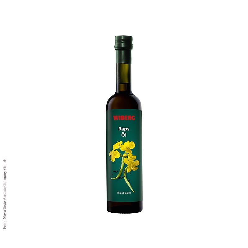 Huile de colza Wiberg, pressée à froid, 500 ml