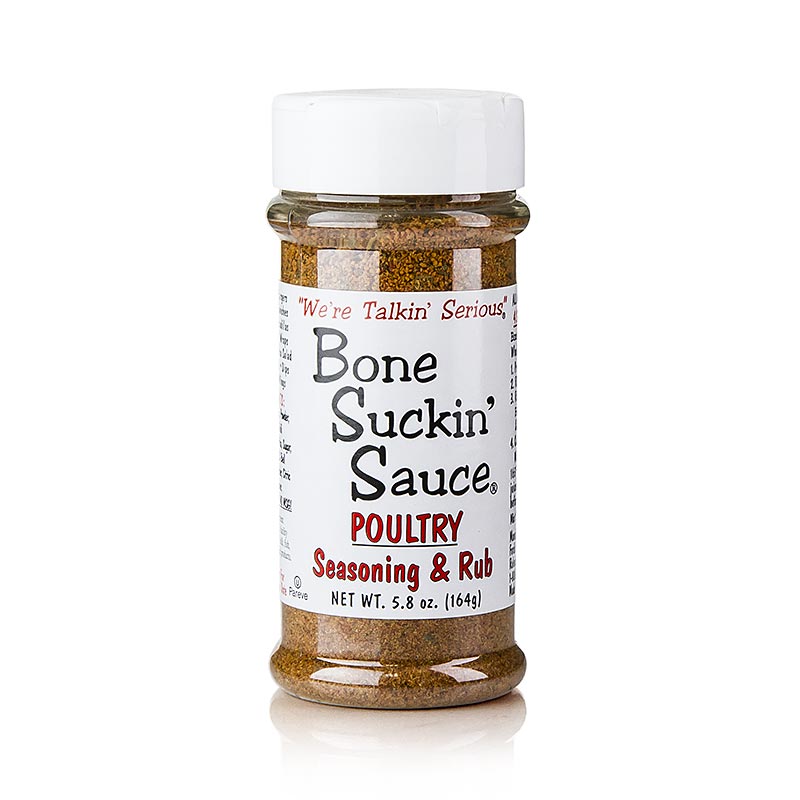 Bone Suckin´ Geflügel Seasoning & Rub´, BBQ Gewürzzubereitung, Ford´s Food, 164 g