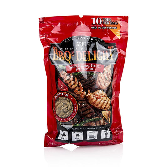 Grill BBQ - Räucherpellets aus Apfelholz, 450 g