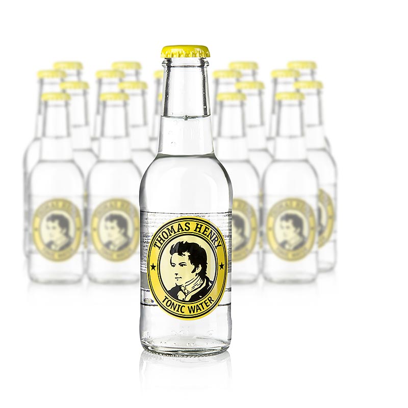 Thomas Henry - Eau tonique, végétalien, 4,8 l, 24 x 200 ml
