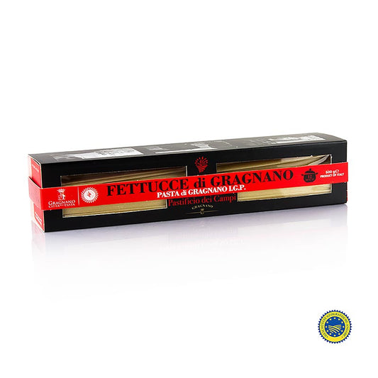 Pastificio dei Campi - No.10 Fettucce, Tagliatelle 14mm, Pasta di Gragnano, IGP/ AOP, 500 g