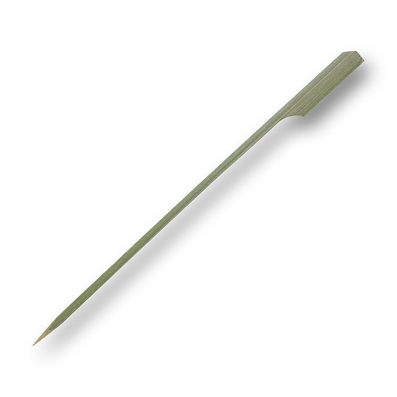 Brochettes en bambou, avec extrémité de la feuille, 18, 100 pc