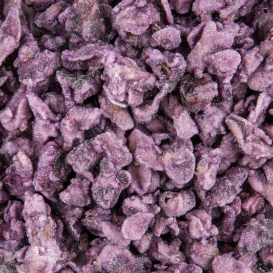 Quai Sud France - Petali di violetta veri, blu-viola, cristallizzati, circa 2 cm, commestibili, 1 kg