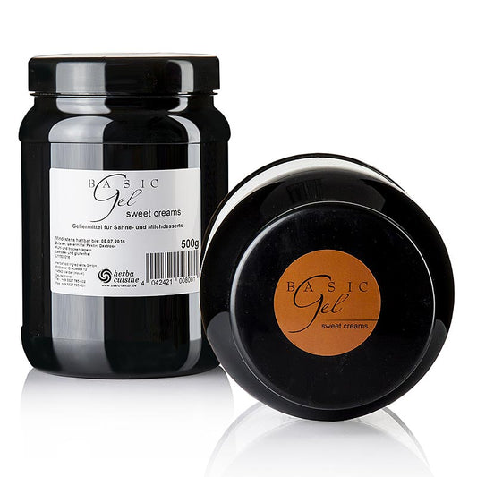 Gel - per creme dolci, Braun, vegano, Herbacuisine, 500 g