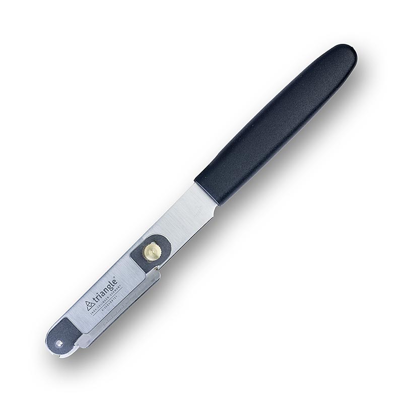 Éplucheur d'asperges, acier inoxydable avec manche plastique, Triangle Tools, 1 pce