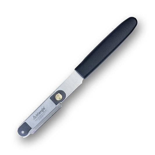 Éplucheur d'asperges, acier inoxydable avec manche plastique, Triangle Tools, 1 pce