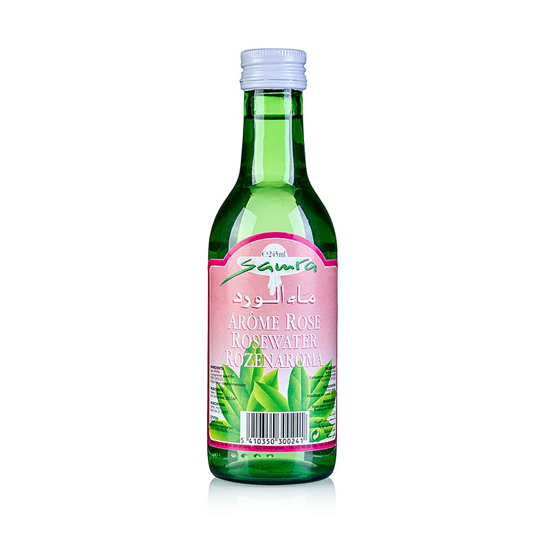 Eau de rose, aromatisée, Samra, 245 ml