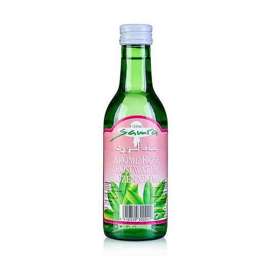 Eau de rose, aromatisée, Samra, 245 ml