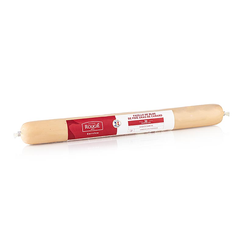 Rougie - Entenleberblock, in Stangenform "Ficelle", Foie Gras, Ø 36mm, 38cm, Rougié, 400 g