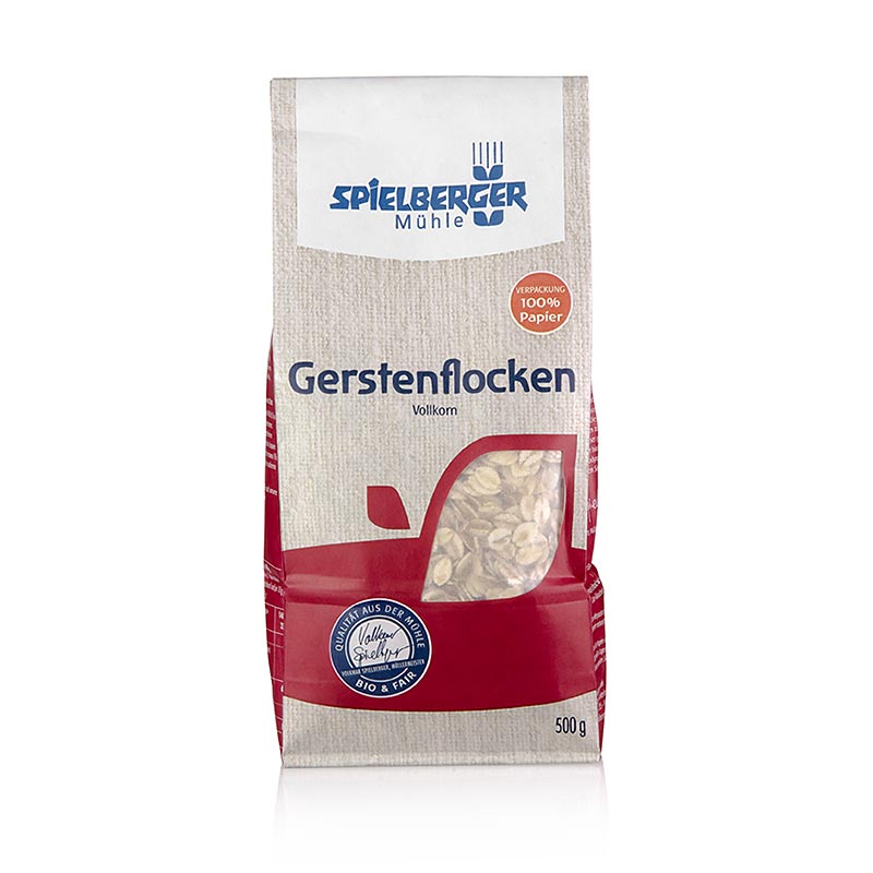 Fiocchi d'orzo, biologici, 500 g