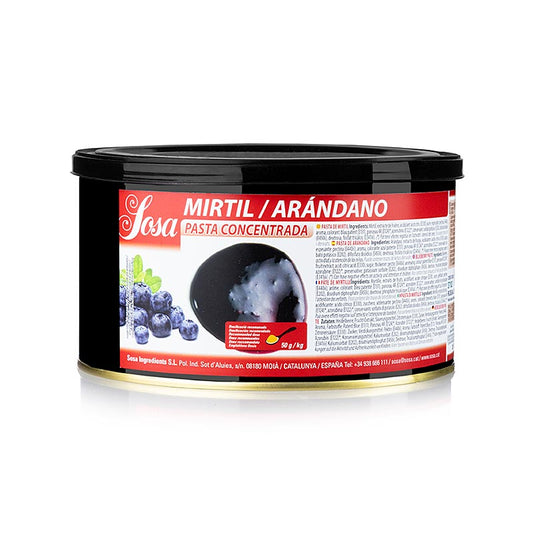 Pasta Sosa - Mirtillo, 1,5 kg