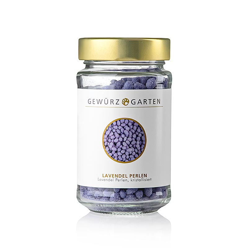 Giardino delle spezie Perle di lavanda, cristallizzate, 150 g