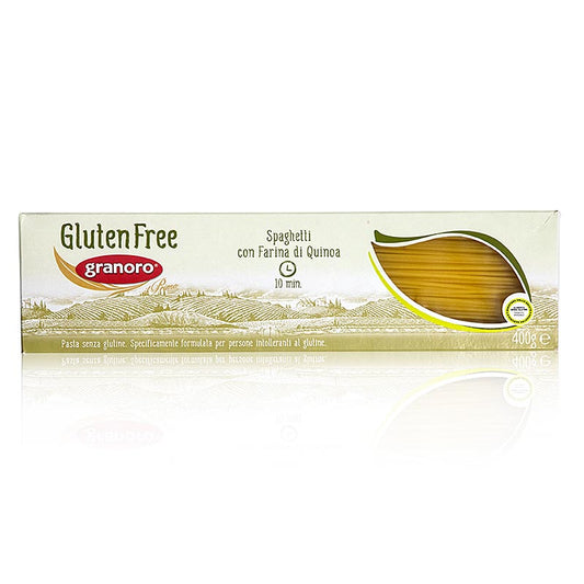 Spaghetti Granoro au quinoa, Sans gluten, n° 472, 400 g