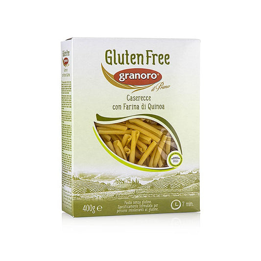Granoro Casarecce, au quinoa, Sans gluten, n° 475, 4,8 kg, 12 x 400 g