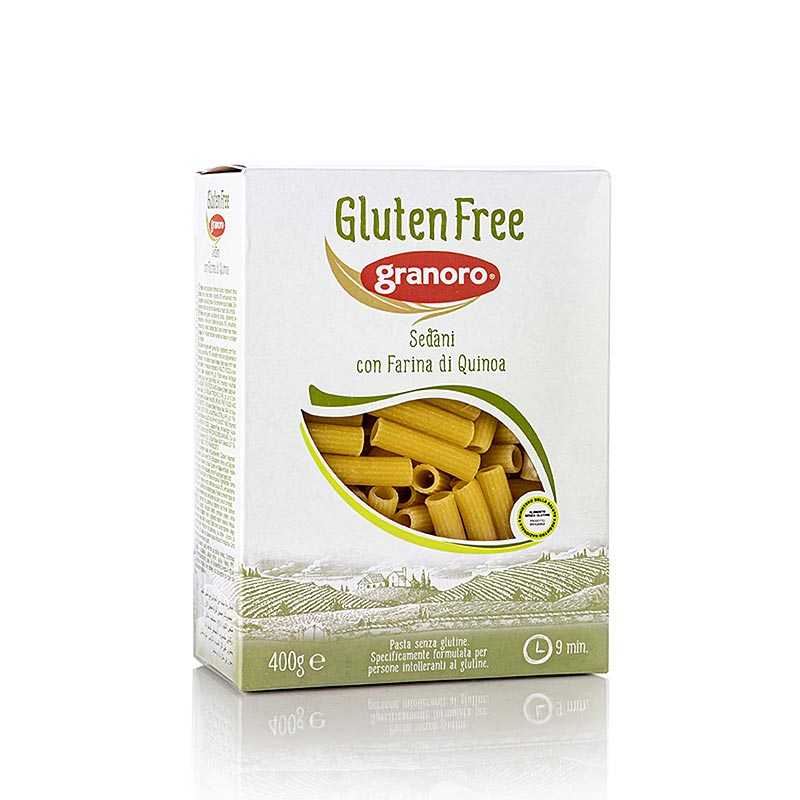 Granoro Sedani, au quinoa, Sans gluten, n° 476, 400 g