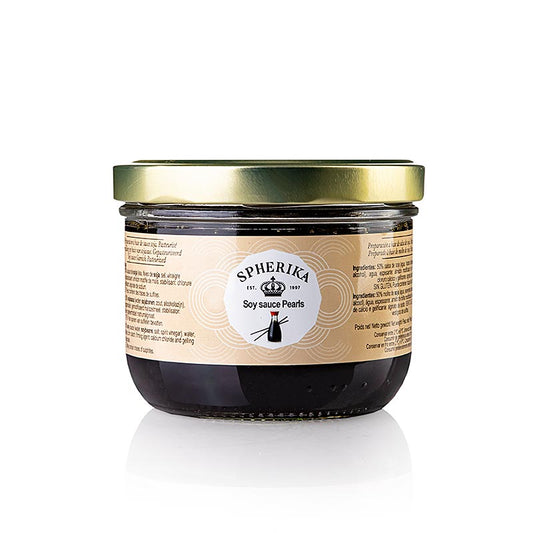 Caviar d'épices "sauce soja", perles de 5 mm, sphères, pescaviar, 365 g