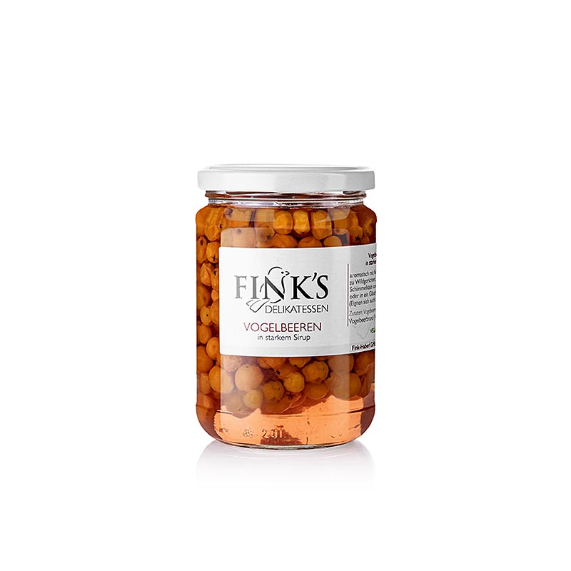 Fink's Delikatessen - Baies de sorbier sauvages au sirop, 400 g